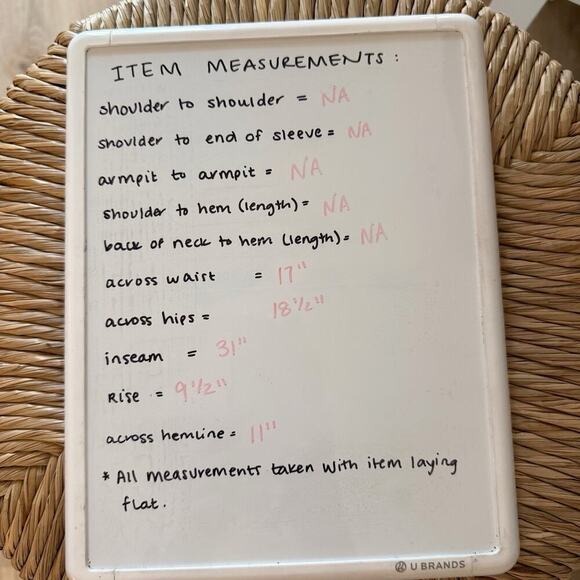 Y2K LEI Jeans Women’s 9 Flare Low Rise Denim Tie Closure 00s Bratz Boho 34x31 - Picture 11 of 11